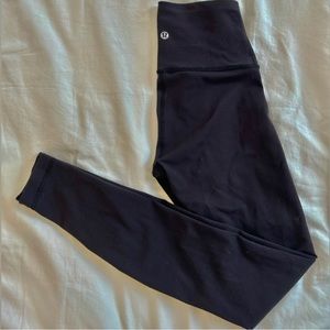 Lululemon 28” Align Black Leggings High-Rise Size 2